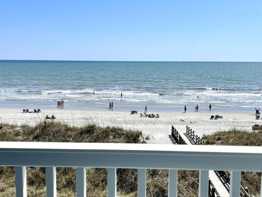 *2Br Oceanfront Retreat*King Ensuite*Pool*Nmb Cherry Grove*Pc4 Myrtle Beach Exterior foto