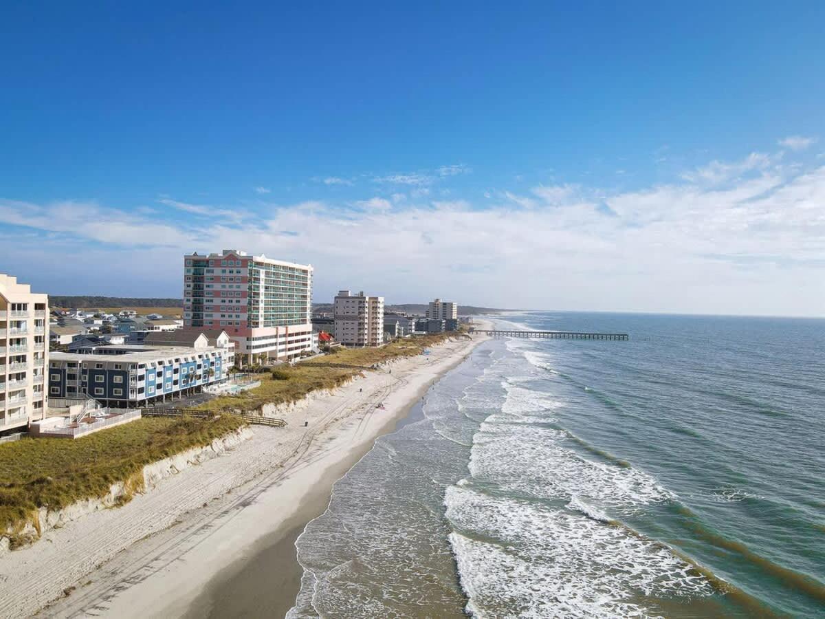 *2Br Oceanfront Retreat*King Ensuite*Pool*Nmb Cherry Grove*Pc4 Myrtle Beach Exterior foto