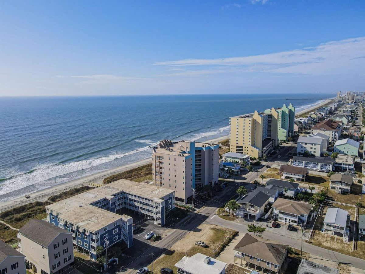 *2Br Oceanfront Retreat*King Ensuite*Pool*Nmb Cherry Grove*Pc4 Myrtle Beach Exterior foto