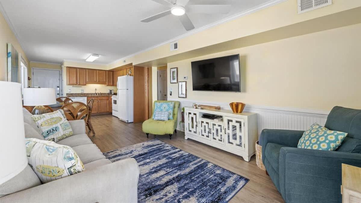 *2Br Oceanfront Retreat*King Ensuite*Pool*Nmb Cherry Grove*Pc4 Myrtle Beach Exterior foto