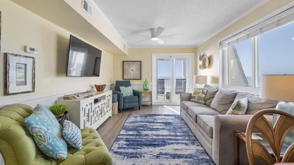 *2Br Oceanfront Retreat*King Ensuite*Pool*Nmb Cherry Grove*Pc4 Myrtle Beach Exterior foto